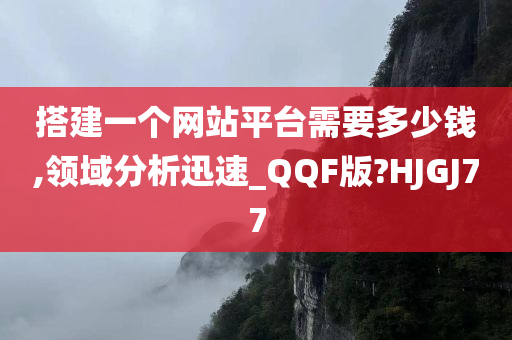 搭建一个网站平台需要多少钱,领域分析迅速_QQF版?HJGJ77