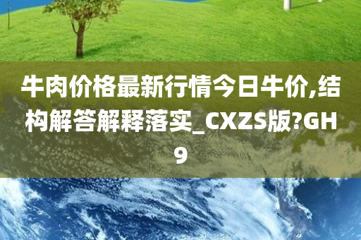 牛肉价格最新行情今日牛价,结构解答解释落实_CXZS版?GH9