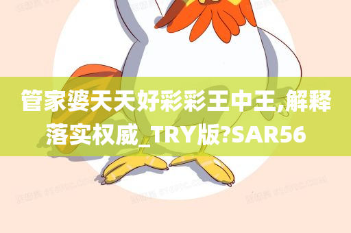 管家婆天天好彩彩王中王,解释落实权威_TRY版?SAR56