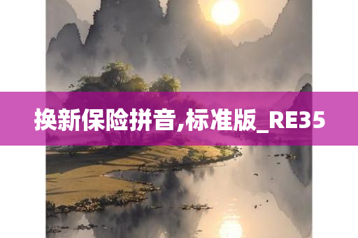 换新保险拼音,标准版_RE35