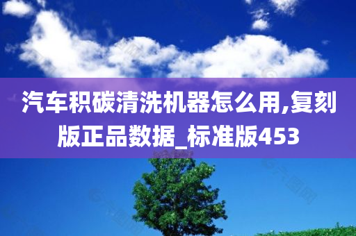 汽车积碳清洗机器怎么用,复刻版正品数据_标准版453