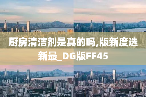 厨房清洁剂是真的吗,版新度选新最_DG版FF45