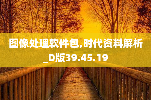 图像处理软件包,时代资料解析_D版39.45.19