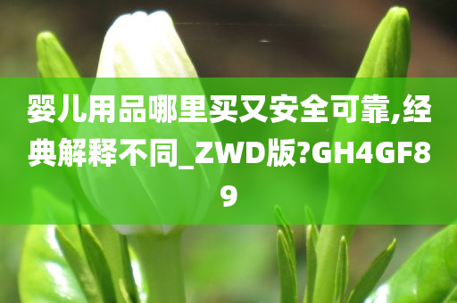 婴儿用品哪里买又安全可靠,经典解释不同_ZWD版?GH4GF89