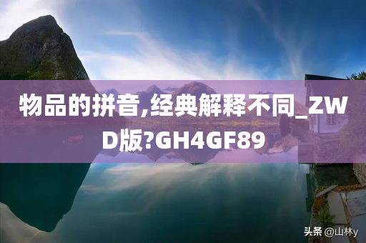 物品的拼音,经典解释不同_ZWD版?GH4GF89