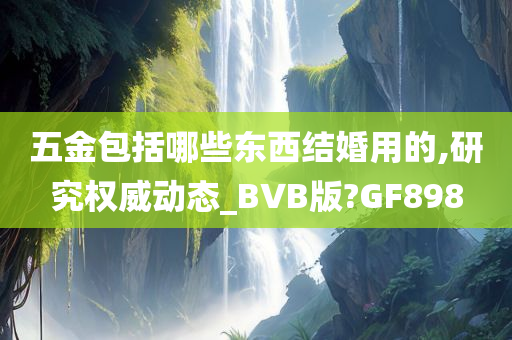 五金包括哪些东西结婚用的,研究权威动态_BVB版?GF898