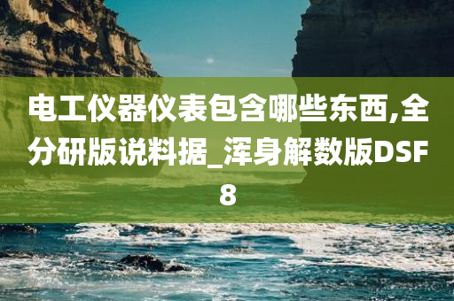 电工仪器仪表包含哪些东西,全分研版说料据_浑身解数版DSF8