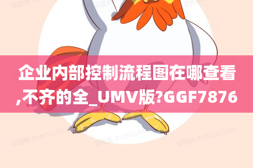 企业内部控制流程图在哪查看,不齐的全_UMV版?GGF7876