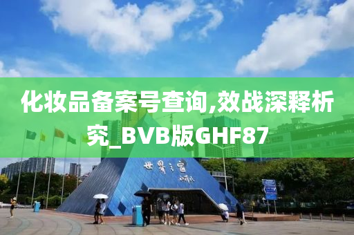 化妆品备案号查询,效战深释析究_BVB版GHF87