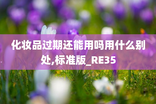 化妆品过期还能用吗用什么别处,标准版_RE35