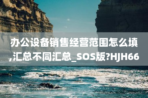 办公设备销售经营范围怎么填,汇总不同汇总_SOS版?HJH66