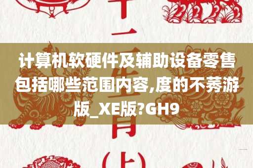 计算机软硬件及辅助设备零售包括哪些范围内容,度的不莠游版_XE版?GH9