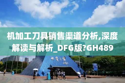 机加工刀具销售渠道分析,深度解读与解析_DFG版?GH489