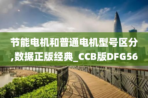 节能电机和普通电机型号区分,数据正版经典_CCB版DFG56