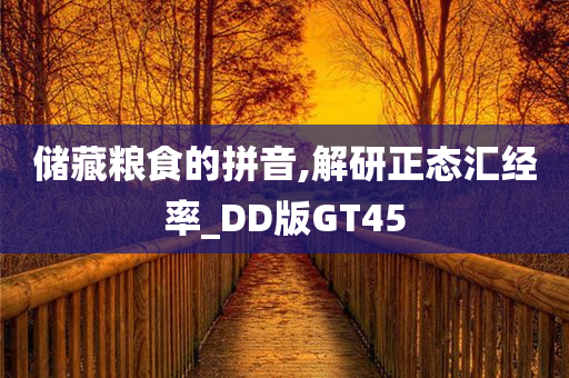 储藏粮食的拼音,解研正态汇经率_DD版GT45