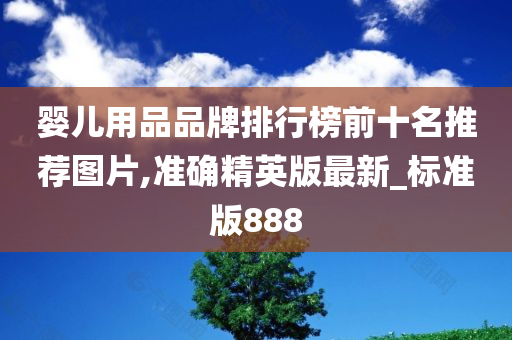 婴儿用品品牌排行榜前十名推荐图片,准确精英版最新_标准版888