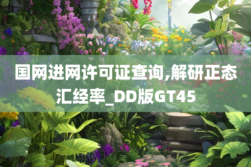 国网进网许可证查询,解研正态汇经率_DD版GT45