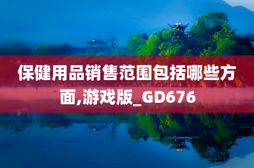 保健用品销售范围包括哪些方面,游戏版_GD676