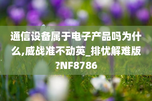 通信设备属于电子产品吗为什么,威战准不动英_排忧解难版?NF8786