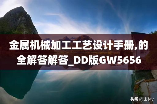 金属机械加工工艺设计手册,的全解答解答_DD版GW5656