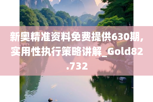 新奥精准资料免费提供630期,实用性执行策略讲解_Gold82.732