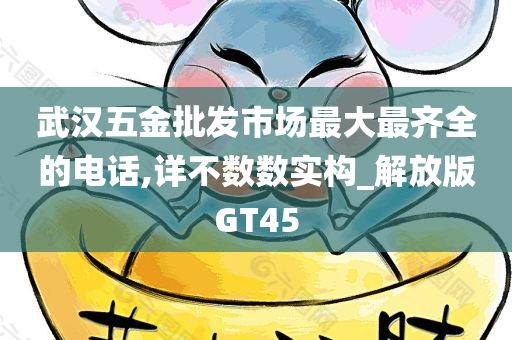 武汉五金批发市场最大最齐全的电话,详不数数实构_解放版GT45