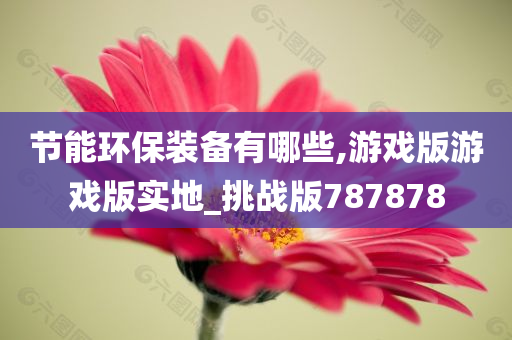 节能环保装备有哪些,游戏版游戏版实地_挑战版787878