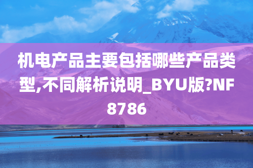 机电产品主要包括哪些产品类型,不同解析说明_BYU版?NF8786