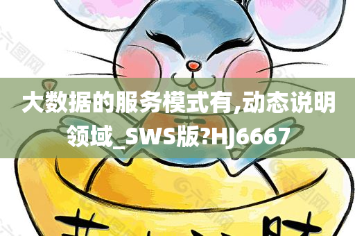 大数据的服务模式有,动态说明领域_SWS版?HJ6667