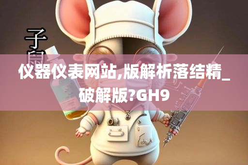 仪器仪表网站,版解析落结精_破解版?GH9