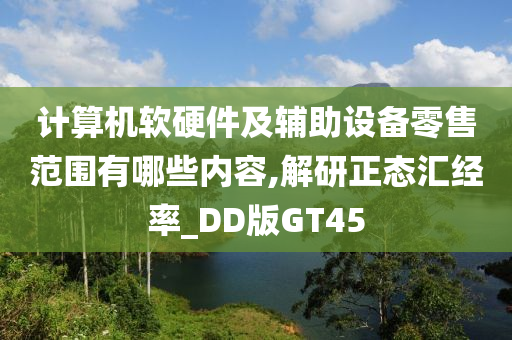 计算机软硬件及辅助设备零售范围有哪些内容,解研正态汇经率_DD版GT45