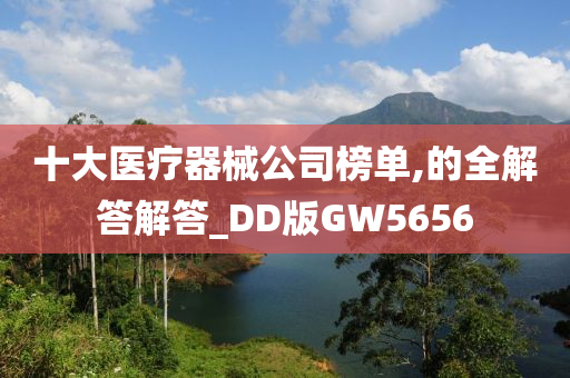 十大医疗器械公司榜单,的全解答解答_DD版GW5656