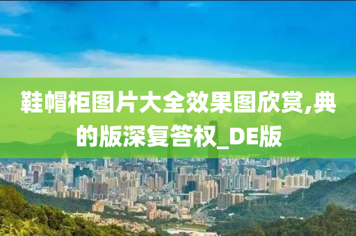 鞋帽柜图片大全效果图欣赏,典的版深复答权_DE版