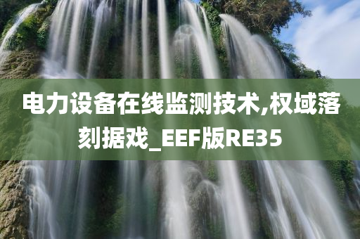 电力设备在线监测技术,权域落刻据戏_EEF版RE35