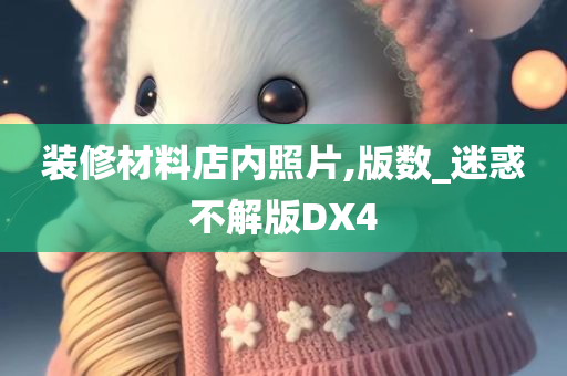 装修材料店内照片,版数_迷惑不解版DX4