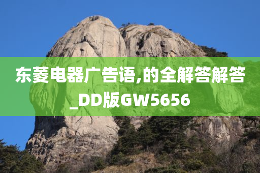 东菱电器广告语,的全解答解答_DD版GW5656