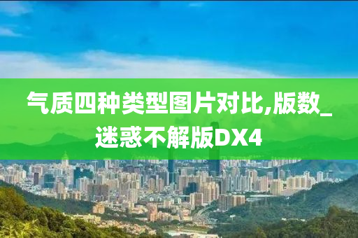 气质四种类型图片对比,版数_迷惑不解版DX4