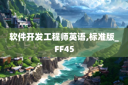 软件开发工程师英语,标准版_FF45