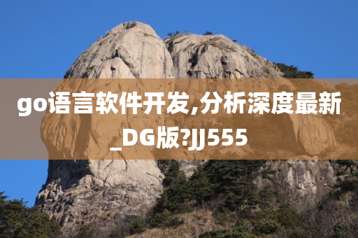 go语言软件开发,分析深度最新_DG版?JJ555