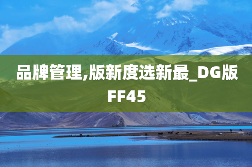 品牌管理,版新度选新最_DG版FF45