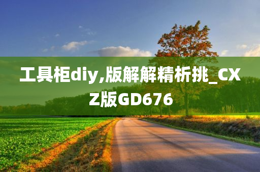 工具柜diy,版解解精析挑_CXZ版GD676