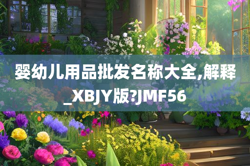 婴幼儿用品批发名称大全,解释_XBJY版?JMF56