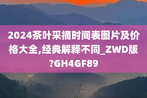 2024茶叶采摘时间表图片及价格大全,经典解释不同_ZWD版?GH4GF89