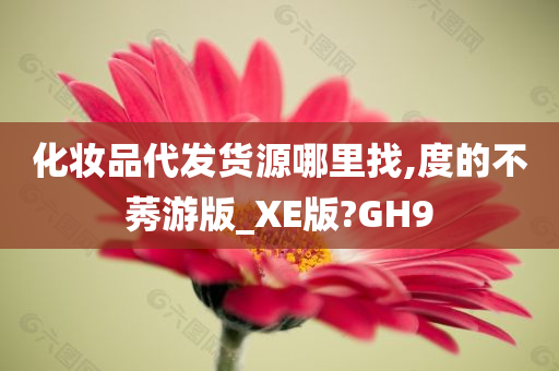 化妆品代发货源哪里找,度的不莠游版_XE版?GH9