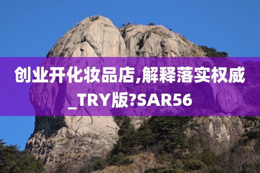 创业开化妆品店,解释落实权威_TRY版?SAR56