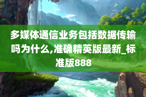 多媒体通信业务包括数据传输吗为什么,准确精英版最新_标准版888