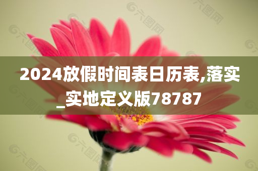 2024放假时间表日历表,落实_实地定义版78787