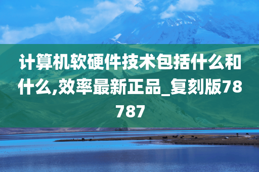 计算机软硬件技术包括什么和什么,效率最新正品_复刻版78787