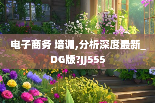 电子商务 培训,分析深度最新_DG版?JJ555