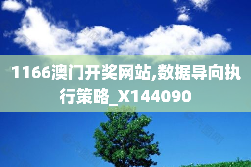 1166澳门开奖网站,数据导向执行策略_X144090